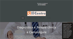 Desktop Screenshot of ilcentroanalisimediche.it